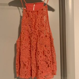 Free people salmon top